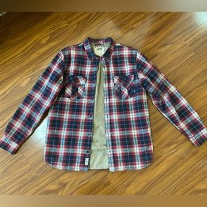Vans lined flannel shirt size L